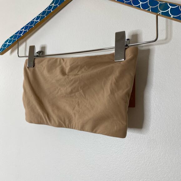 SKIMS Clay Fits Everybody Strapless Bandeau Bra size XXS NEW - Picture 4 of 8